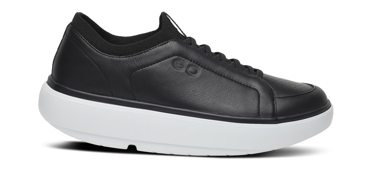 Men's Club+ Leather - White Black
