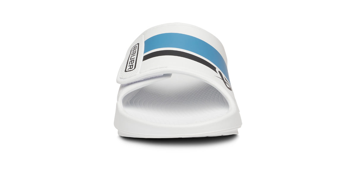 BAUER\/OOFOS Men's OOahh Sport Flex Sandal ¨C White