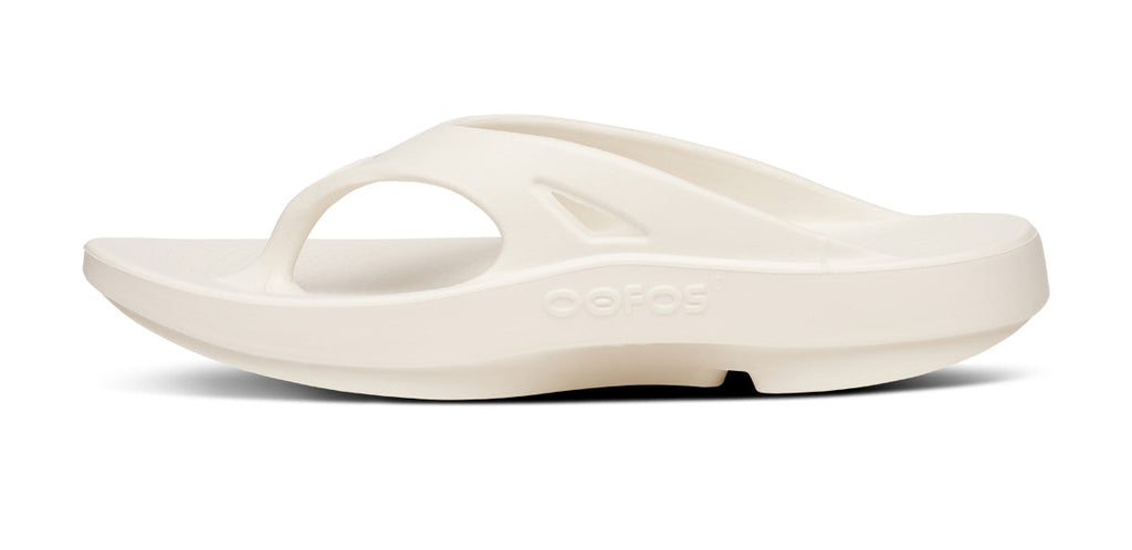 BAUER\/OOFOS Men's OOriginal Sport Sandal ¨C Chalk