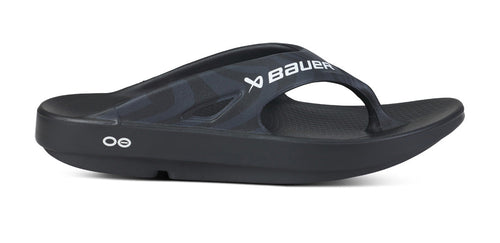 BAUER\/OOFOS Men's OOriginal Sport Sandal ¨C Black Asphalt