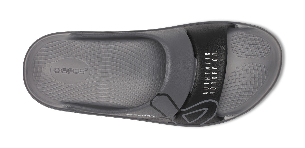 BAUER\/OOFOS Women's OOahh Sport Slide Sandal ¨C Slate