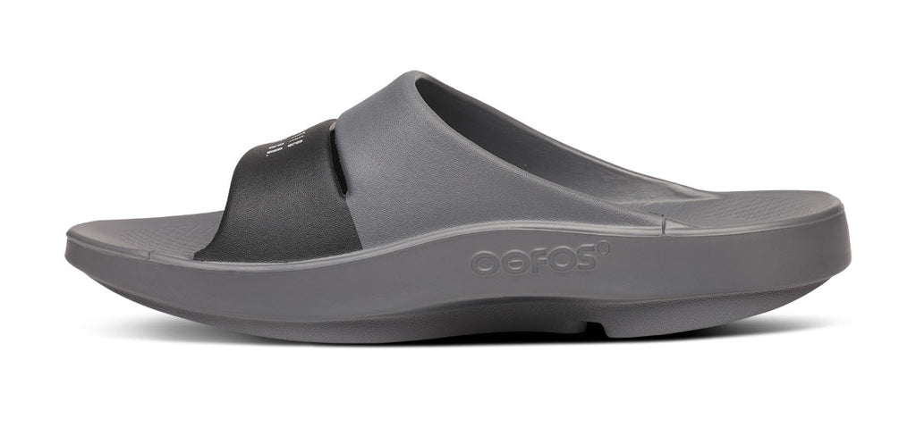 BAUER\/OOFOS Women's OOahh Sport Slide Sandal ¨C Slate