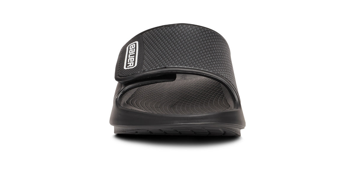 BAUER\/OOFOS Men's OOahh Sport Flex Sandal ¨C Black