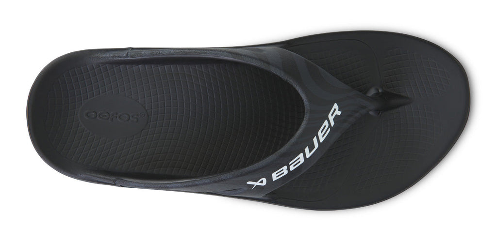 BAUER\/OOFOS Women's OOriginal Sport Sandal ¨C Black Asphalt